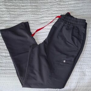 Figs - Charcoal High-Waisted Dowa, Medium